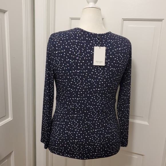 NWT Petite Assembly Vneck Faux Wrap Knit Top Size LP - Picture 4 of 10